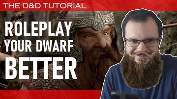 D&D Lore and roleplay tips for dwarves