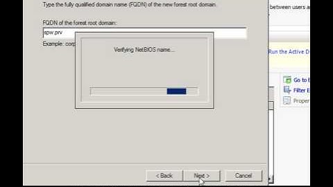 First domain controller in Active Directory part 1