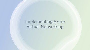 Implement Azure Virtual Networking-Lab | VNET | VMs |  NSG | Azure DNS