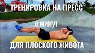 ИДЕАЛЬНЫЙ ПРЕСС И ПЛОСКИЙ ЖИВОТ ЗА 8 МИНУТ В ДЕНЬ!