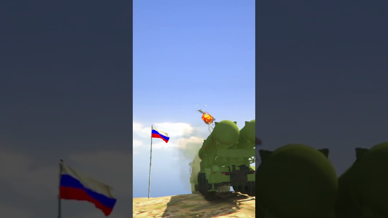 THE RUSSIAN S 500 MISSILE SYSTEM IS DENGEROUS Shorts Gta5