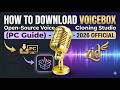 How to Download Voicebox (Open-Source Voice Cloning Studio) on PC - 2026 Guide