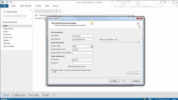 Outlook 2010/2013 New IMAP email account