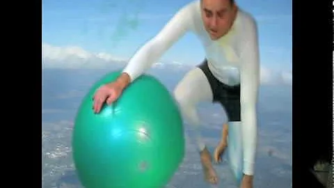Exercise Ball with John Kilduff AKA Mr Let's Paint