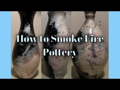 How I Smoke Fire My Pottery