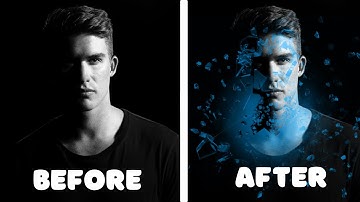 Canva | Glass shatter effect | Step BY Step