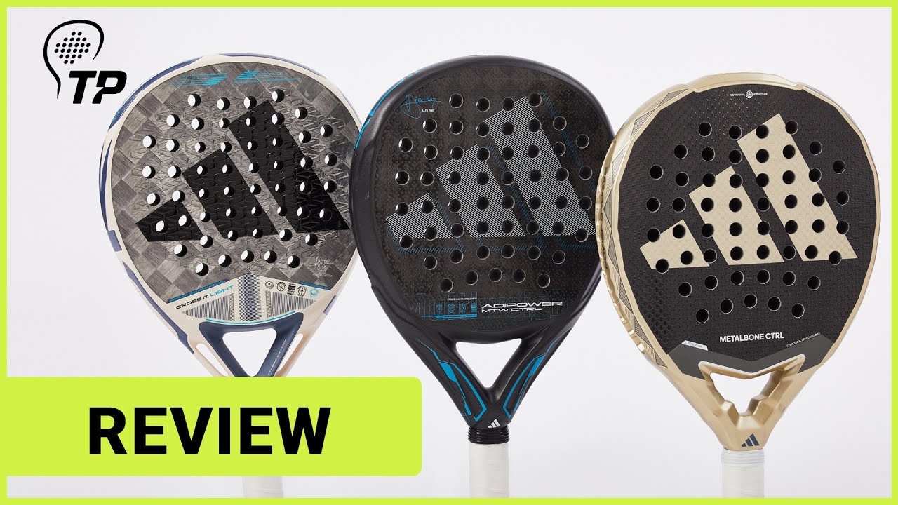 Best adidas Padel Racket for Control ?! Metalbone vs Adipower vs Cross It Light