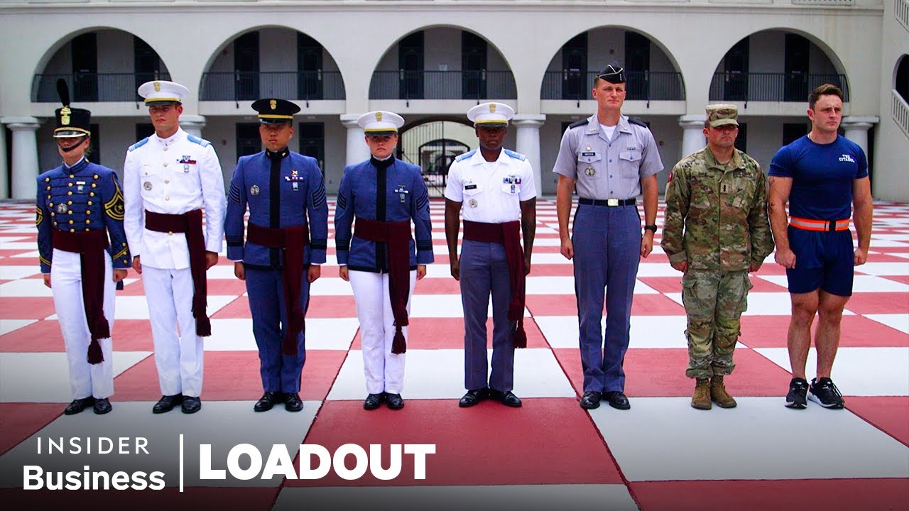 ⁣Every Uniform A Citadel Cadet Wears On Campus | Loadout | Insider Business