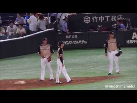 2018.07.09 北海道日本ハムファイターズ 今日の西川遥輝／福岡ソフトバンクホークス スタメン（１－９）応援歌メドレー