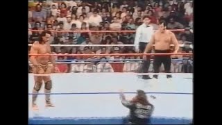 Jimmy Snuka vs Honky Tonk Man   International Challenge April 26th, 1989