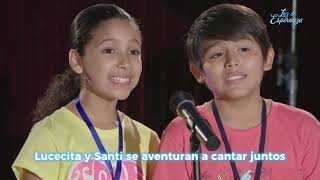 Luz de Esperanza - Lucecita y Santi se aventuran a cantar juntos 🤩