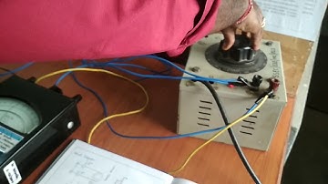 Equivalent circuit of single phase induction motor