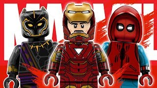 LEGO Marvel Studios минифигурки новая фанатская серия