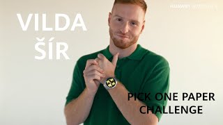 HUAWEI Watch GT 4 x Vilda Šír: Pick One Paper Challenge