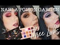 NABLA POISON GARDEN PALETTE Three Looks + Review