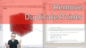 Geometry Gem #5: Remove Duplicate Points