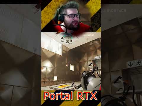 Оценка Portal with RTX это круто ! #shorts