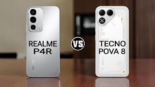Realme P4R Vs Tecno Pova 8