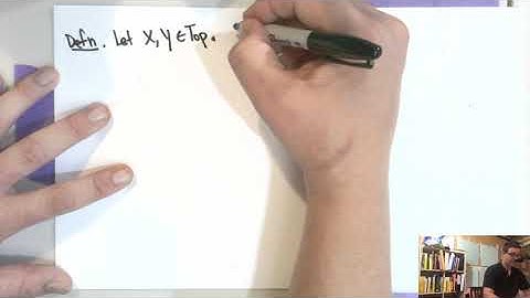 Algebraic Topology - 5.1 - Mappings Spaces and the Compact Open Topology