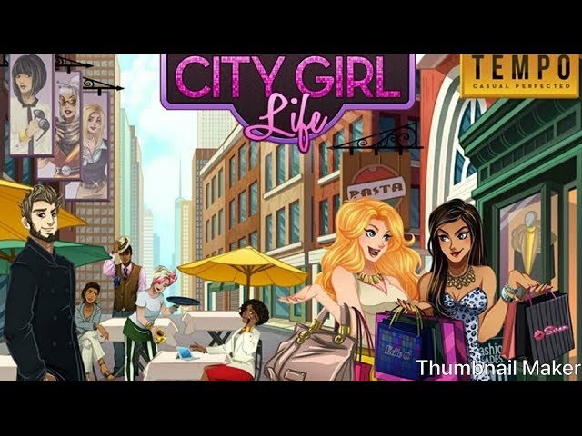 City girl life en facebook, mi terraza en el juego