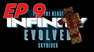 FTB Infinity Evolved Skyblock with Christoph97: Episode 9 Steel Factory