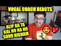 Vocal Coach REACTS to Alip Ba Ta - Kal Ho Na Ho - Sonu Nigham (Bollywood song) (fingerstyle cover)