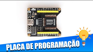 PLACA DE PROGRAMAÇÃO PARA ESP8266 ESP-01 - 07 E 12  - #CRIANDOIDEIAS