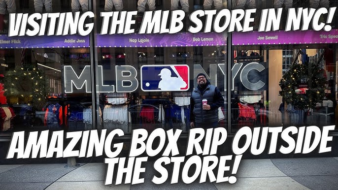 The store for baseball fans in New York City, the MLB Store