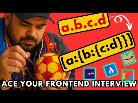 String to Object Conversion : Ace Your Javascript Interview Series by Frontend Master #frontend