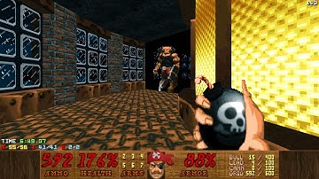 Doom 2 - Pirate Doom II (Map 24: The Lighthouse Pt. 2): UV-Max (WAD Author: Darch)