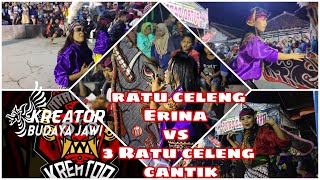 Erina Vs Tiga RaTu ceLeng cantik || Putro DarmoJoyo Live kurungrejo prambon nganjuk