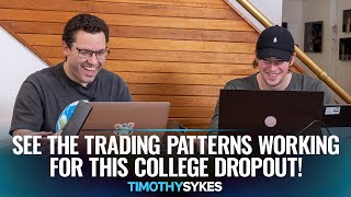 See the Trading Patterns Working for This College Dropout!