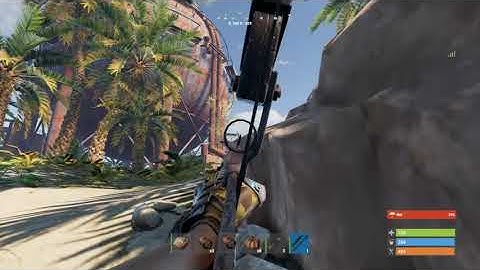 Compound bow grub (console rust)  #shorts