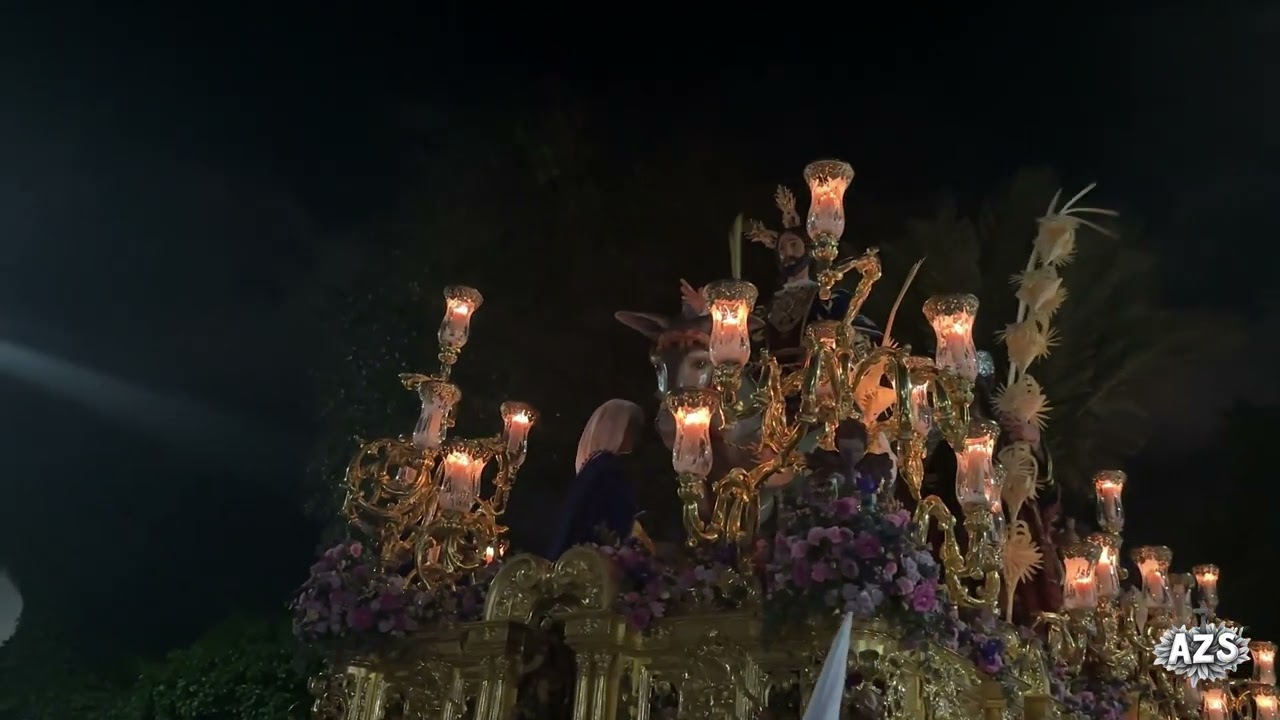 BORRIQUITA CUESTA DE BELEN - AM LAGRIMAS - SEMANA SANTA SANLUCAR 2025 - DOMINGO DE RAMOS