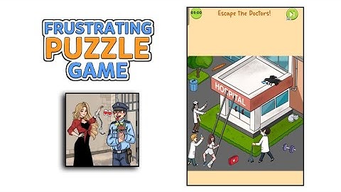 Frustrating Puzzle Game level 43 | escape the doctors! Gameplay