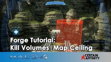 Halo 4 Forge Tutorial - Kill Volumes and Map Ceiling