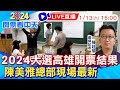 【中天直播#LIVE】2024大選高雄開票結果 陳美雅總部最新 20240113 @HeadlinesTalk