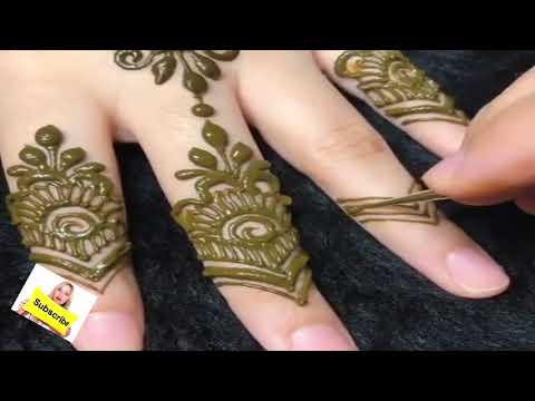 How To Apply Most Attractive Henna For Lovers كيفية نقش حناء الأكثر جاذبية للعشاق