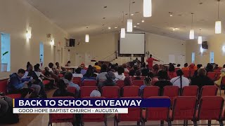 Students take away life lessons, back to school essentials at local church