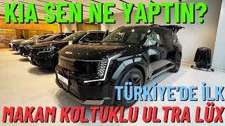 Kia Ev9 İnceleme 2024 Gt Line Sen Ne Yaptın Kia Bu Arabada Dikiz Aynası Yok Her Yer Kamera