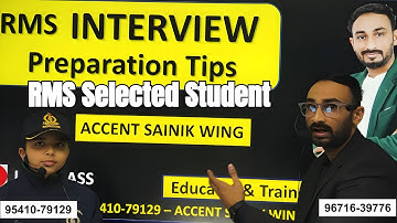 RMS Interview | Class 6 & 9 | How to Prepare for RMS Interview | Military School Interview