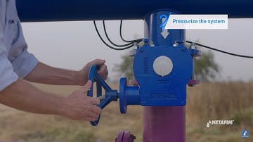 ScreenGuard™ Filter – How to do initial operation | Netafim