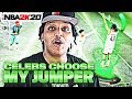 CELEBRITIES HELPED ME FIND THE PERFECT JUMPSHOT ON NBA 2K20!! EXCELLENT RELEASES FROM HALF-COURT!