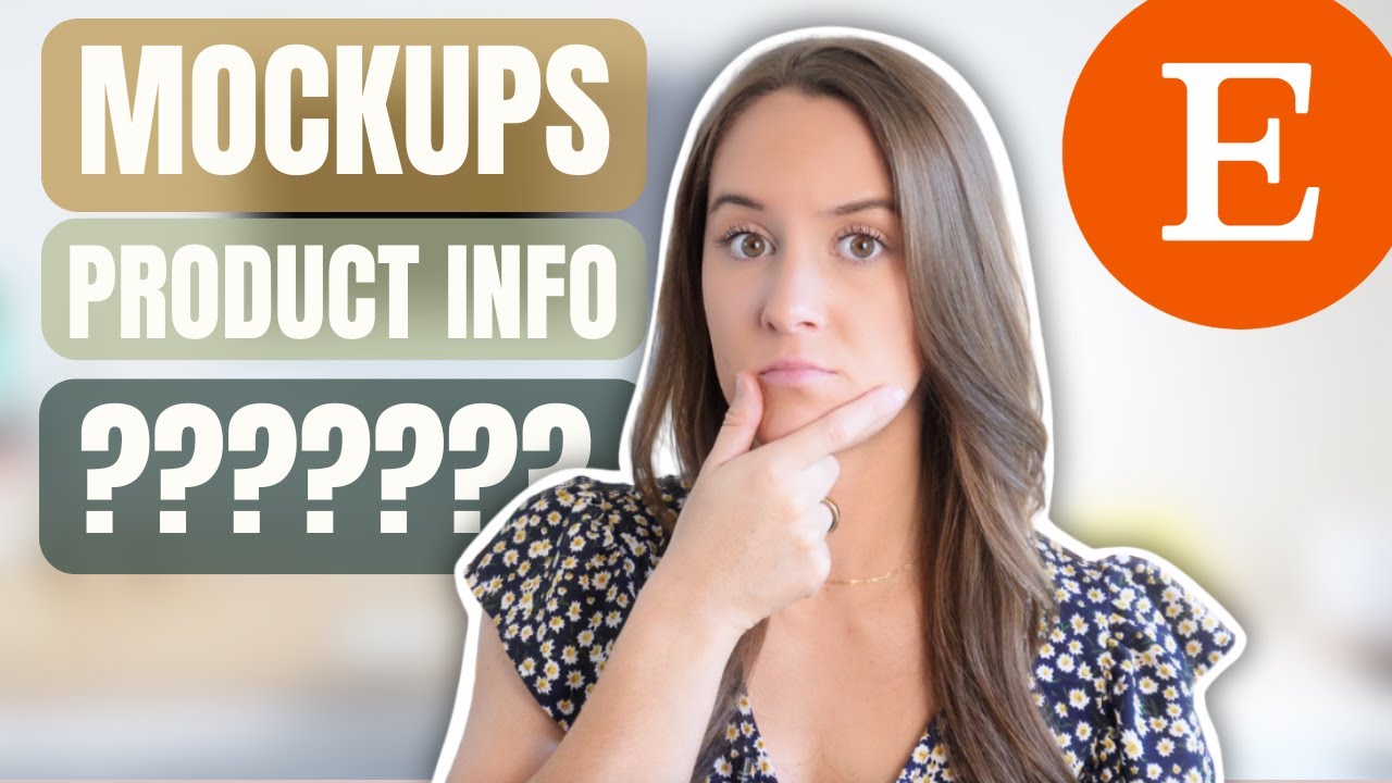How To Set Up Your Etsy Listing Images for Print on Demand | Creating ...