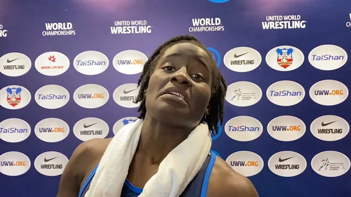 Tamyra Mensah Stock (68 kg) advances to womens fre...