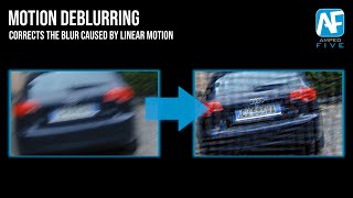 Motion Deblurring: Deblur Images and Videos in Amped FIVE