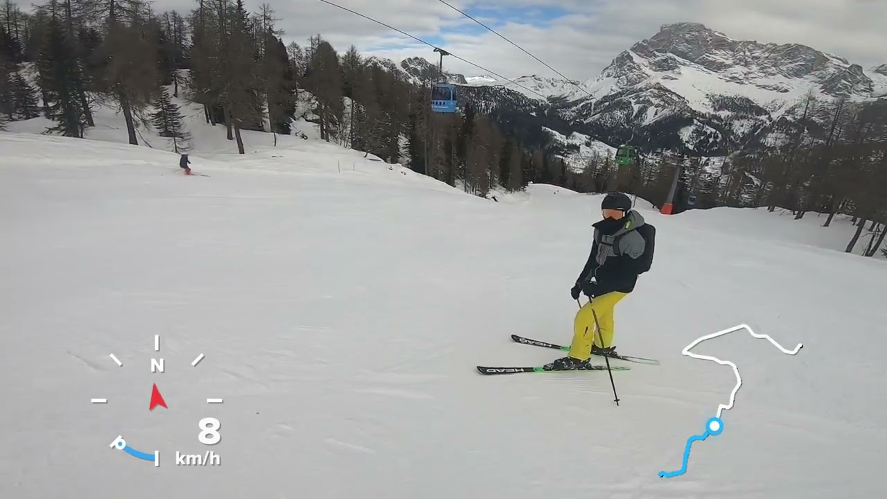 La pista PANORAMICA di San Martino di Castrozza