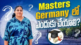 Why masters in Germany? @nikhithagopathi  Telugu vlogs Germany