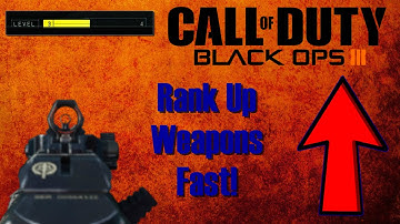 (HD) HOW TO LEVEL UP WEAPONS FAST IN BLACK OPS 3 MULTIPLAYER (Bo3 Ps4 Gameplay