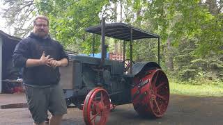 Crank Starting a 1938 Case Model L Tractor